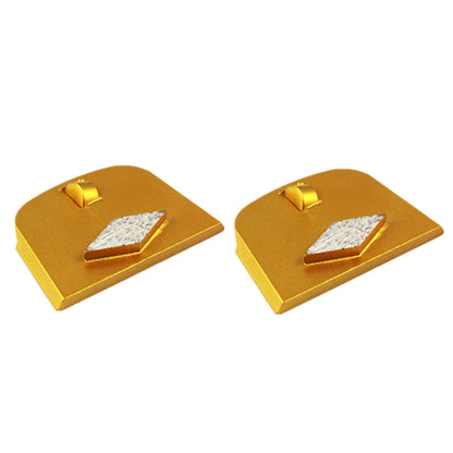 LavinaConcrete Floor Glue Epoxy Coating Remove   Pcd Grinding Pads for Removing Old Coatings Preparing Concrete  New Ones 9pcs