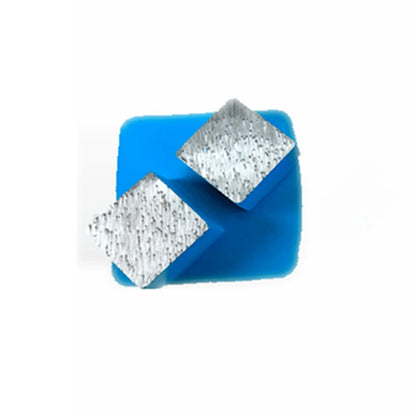 Husqvarna Diamond Grinding Shoes Husqvarna Redi Lock Concrete Grinding Plate  Diamond Pad With Two Square Segments For Hard Floor 9PCS