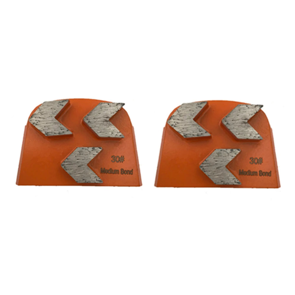 LavinaThree Arrow Segments   Cutting Disc Sharp Metal Grinding Pad Transform Concrete Floors These High-performance Pads 9pcs