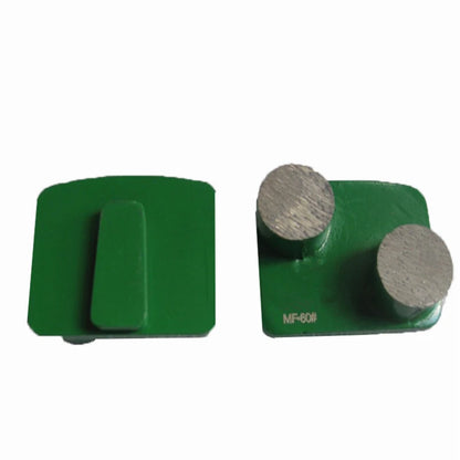 Husqvarna/Scanmaskin  Diamond Grinding Shoes  Redi Lock  Diamond Grinding Shoes for   Machine:  Polishing Pads for Concrete and Terrazzo Floor 9 PCS