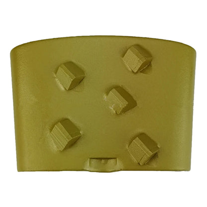 Soft Metal Bond PCD Grinding Scraper Epoxy Resin  Hard Concrete, Removing Glue Coating  Five One Third  HTC  EZ Floor Pads 9PCS