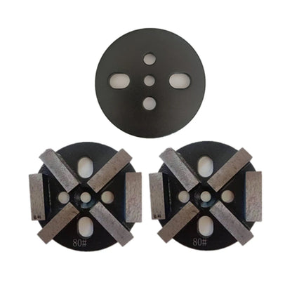 Diamond Grinding Disc  100mm Diameter, 4 Inch Grinding Pads for Concrete Floor with 6 Metal Bond Abrasive Segments 12PCS
