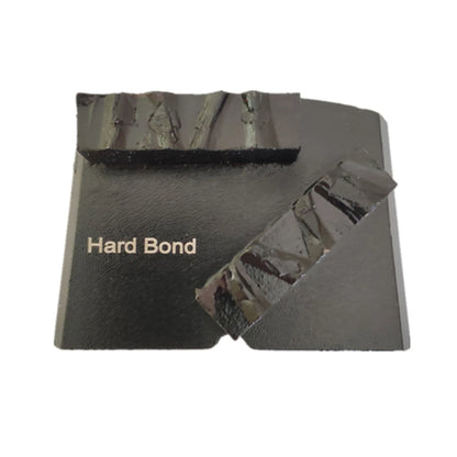 Hard Bond Diamond PCD Grinding Blades Schwamborn Concrete Floor Head With Two Rectangle Split Bars 12PCS