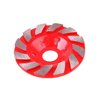 9PCS Diamond Grinding Disc Set for Concrete, Granite and Marble- 3 Inch Turbo Row Segmented Disc with 4 Stone Pads