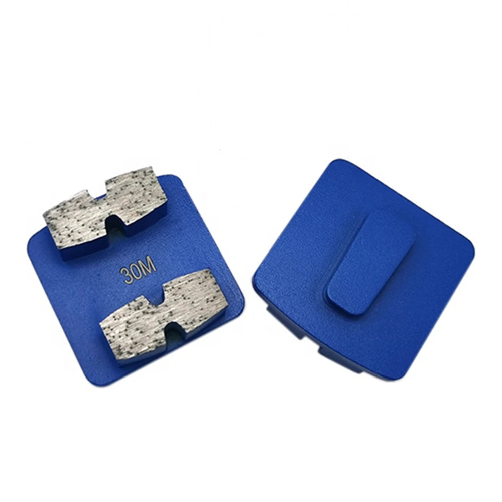 Husqvarna  Redi Lock Diamond Grinding Pads  Redilock Diamond Floor Grinding Shoes with Double Segment Bars for  Machine 9 PCS