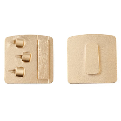 Husqvarna PCD Grinding Shoes PCD Grinding Segments Three Quarter Diamond Floor Pads For Mastic Thicker Glue Epoxy Removing 12PCS