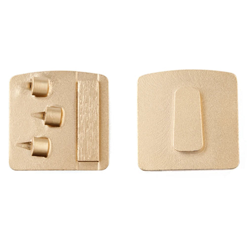 Husqvarna PCD Grinding Shoes PCD Grinding Segments Three Quarter Diamond Floor Pads For Mastic Thicker Glue Epoxy Removing 12PCS