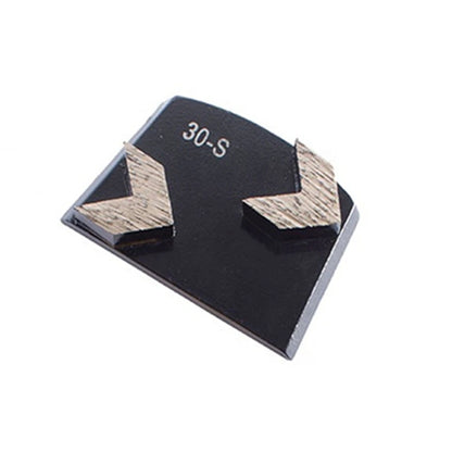 Lavina9PCS Lavina Diamond Grinding Shoes with Arrow Segments for Concrete Polishing and Grinding