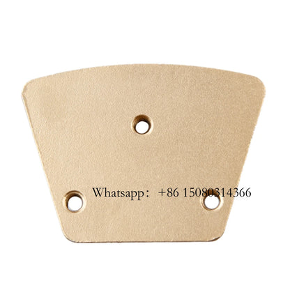 Glue Coating Removing Concrete Floor PCD Disc Blastrac Metal Epoxy Flooring Tools Two Round Bars Grinding Segments 12PCS
