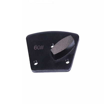 Blastrac Trapezoid Diamond Grinding Shoes for Concrete Polishing - 12PCS with Single Drum Segment