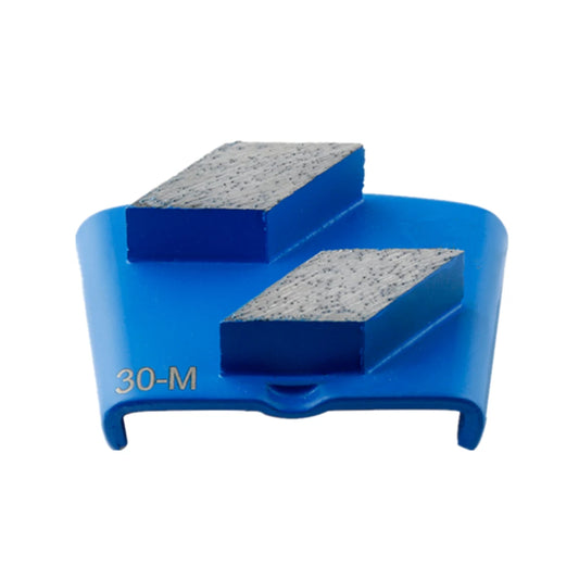 High-Quality Diamond Abrasive Concrete Floor Grinding Blade -HTC  EZ Metal Bond Dry Polishing Pads  Double Rhombus Bars 12PCS
