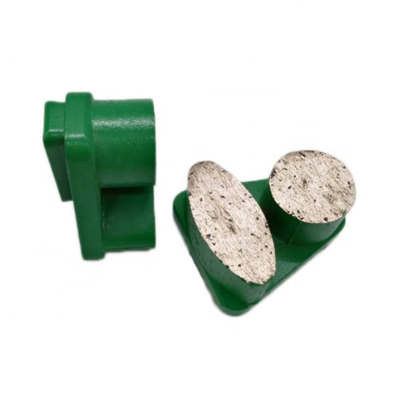 Husqvarna /Scanmaskin   Diamond Grinding Discs with Round and Oval Segments for   Concrete Floor Polishing 9PCS