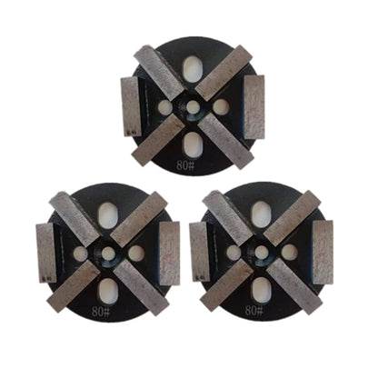Diamond Grinding Disc  100mm Diameter, 4 Inch Grinding Pads for Concrete Floor with 6 Metal Bond Abrasive Segments 12PCS