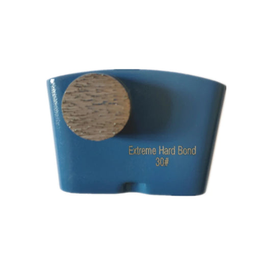 Extreme Hard Bond Metal Segmented HTC  EZ Floor Pads for Terrazzo Renovation with Diamond Concrete Grinding Pad 12PCS