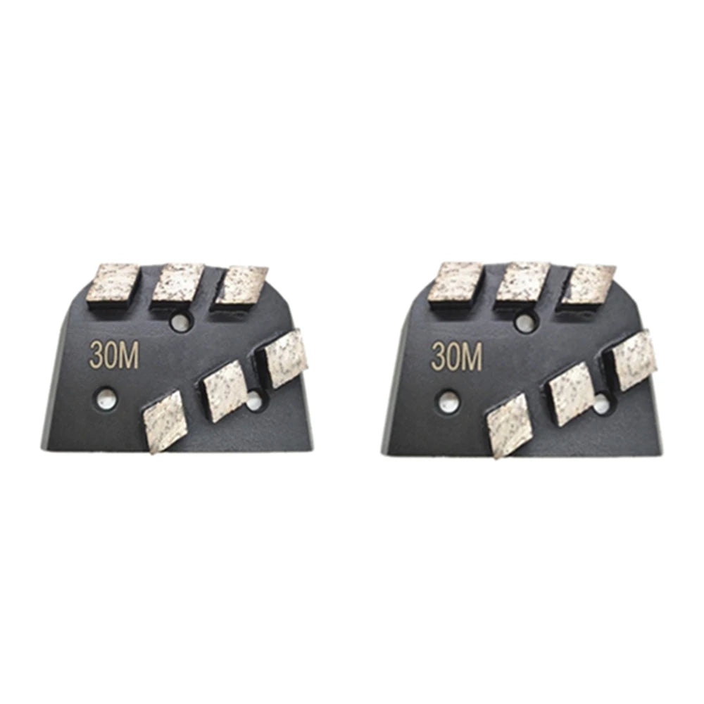 LavinaTrapezoid   Diamond Floor Grinding Segments Shoes Concrete Resurfacing Products for Repairing and Resurfacing 9pcs