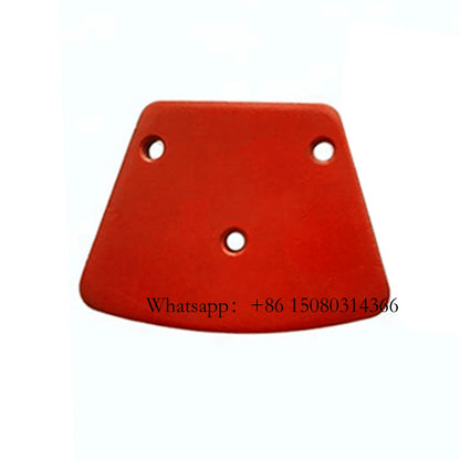 PCD Grinding Plate ASL Concrete Brick Three Quarter Scraper For Floor Preparation Coating Removal 12PCS