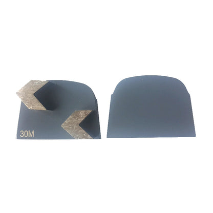 Lavina9PCS Lavina Diamond Grinding Shoes with Arrow Segments for Concrete Polishing and Grinding