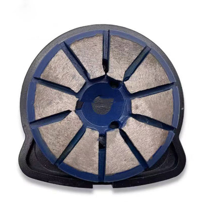 HTC 3-Inch Polishing Pads Magnetic Backplate Adapter for Trapezoid Grinding Plates & 3-Inch Round Grinding Discs