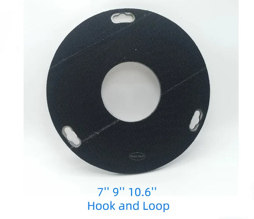 7'' 9'' 10.6'' Husqvarn Adapter Driver Disc 180 230 270mm Holder Plate Velcro Hook and Loop for Diamond Polishing Grinding Pads