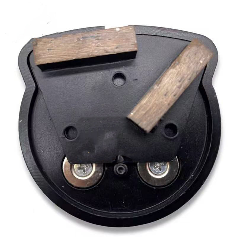 HTC 3-Inch Polishing Pads Magnetic Backplate Adapter for Trapezoid Grinding Plates & 3-Inch Round Grinding Discs