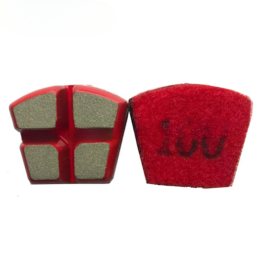 Werkmaster/NewGrind Ceramic Bond Diamond Grinding Pads Fine Abrasive Pad for Polishing Concrete OEM Customizable Support